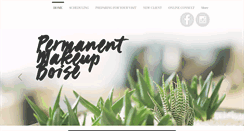 Desktop Screenshot of permanentmakeupboise.com